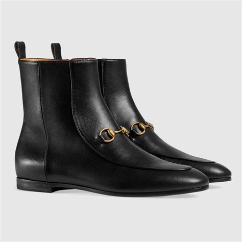 leather jordaan loafers gucci|Gucci jordaan leather ankle boots.